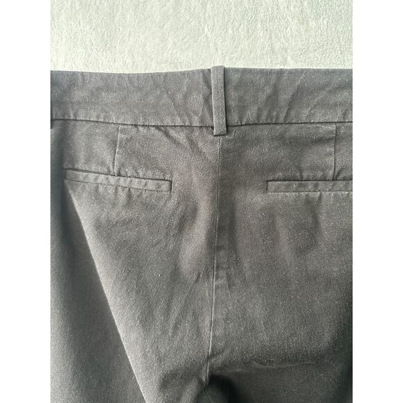 J. Crew Teddie Kick Flare Cropped Capri Pants – Black – Size 6 - Picture 5 of 7